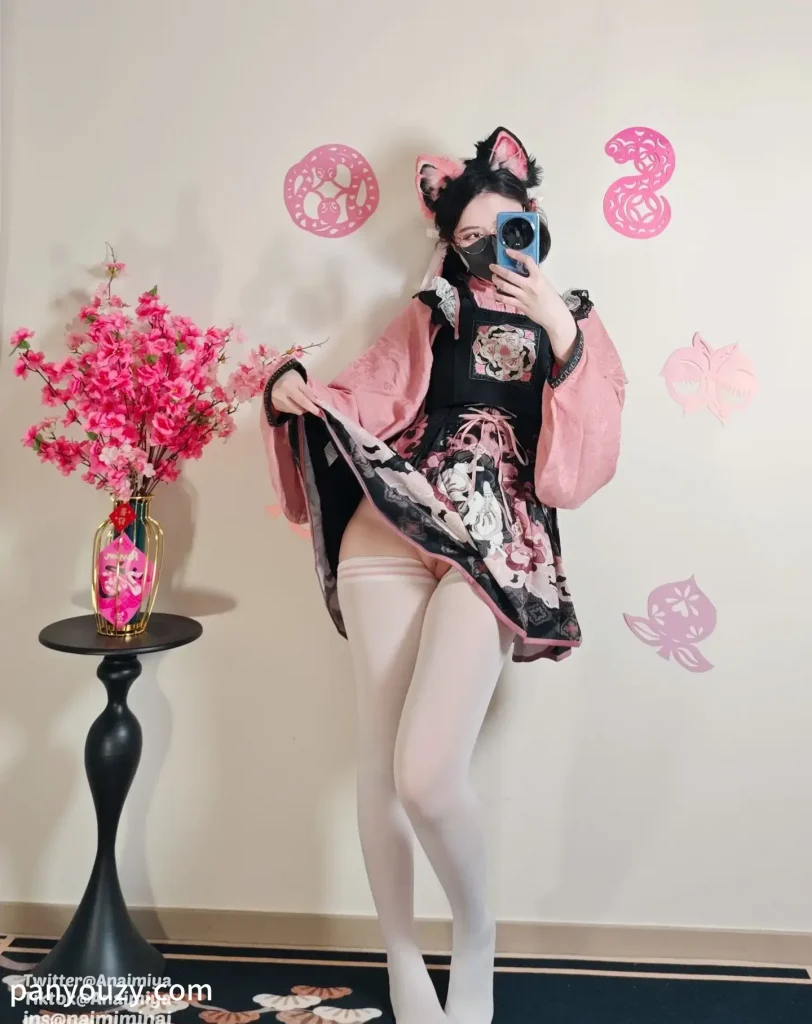 图片[10]-Naimi奶咪 Fansly 202502 春在枝头桃花已盛-萝莉的士