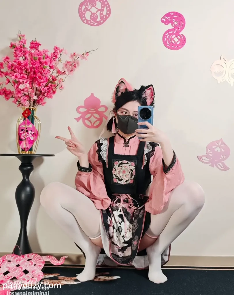 图片[14]-Naimi奶咪 Fansly 202502 春在枝头桃花已盛-萝莉的士